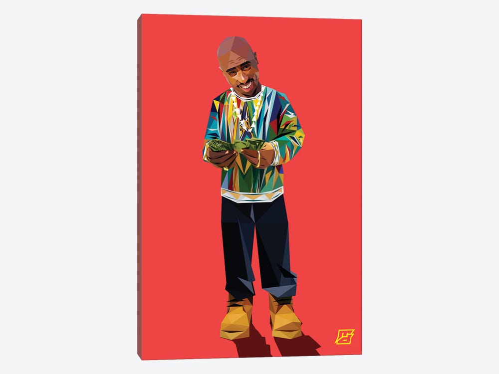 Trading Places Tupac by Michael Jermaine Doughty 1-piece Art Print