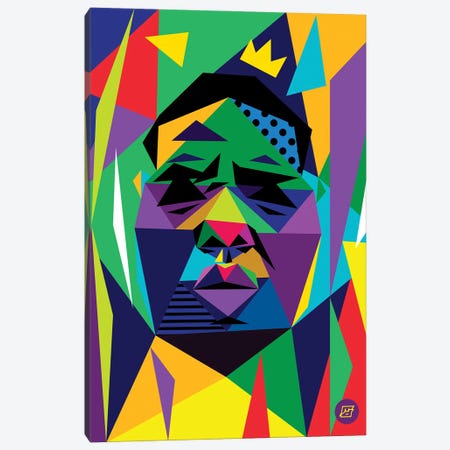 Big Face Canvas Print #JDG4} by Michael Jermaine Doughty Canvas Print