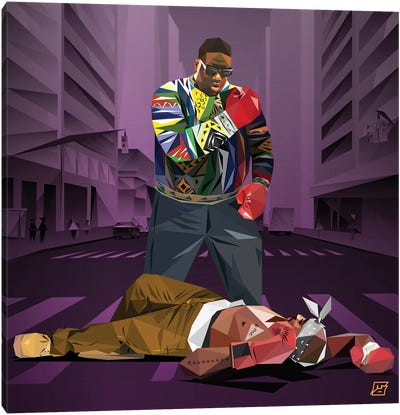 Who Shot Ya Canvas Art Print - Tupac Shakur