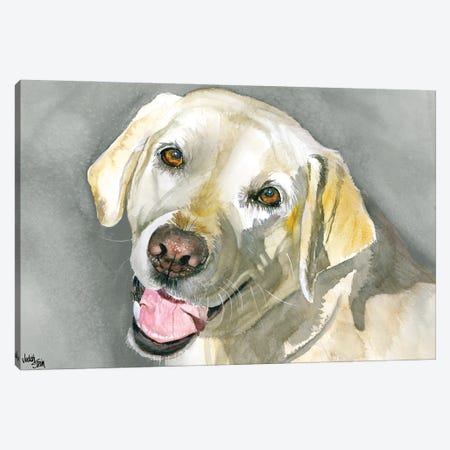 Sassy Lady - Yellow Labrador Retriever Canvas Print #JDI135} by Judith Stein Canvas Art