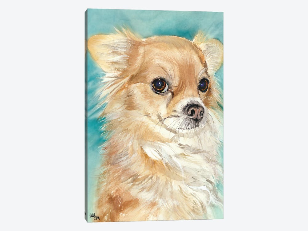 Sophie - Chihuahua by Judith Stein 1-piece Canvas Art Print