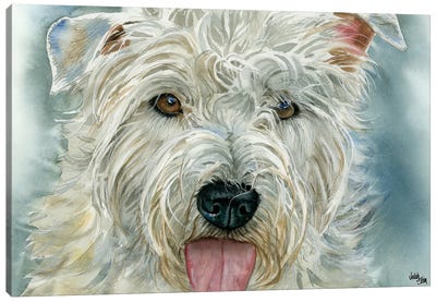 The Glen - Glen of Imaal Terrier Canvas Art Print - Judith Stein
