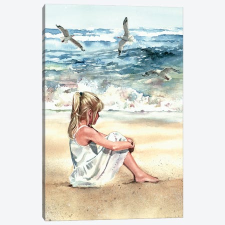 Beach Breeze Canvas Print #JDI176} by Judith Stein Canvas Artwork