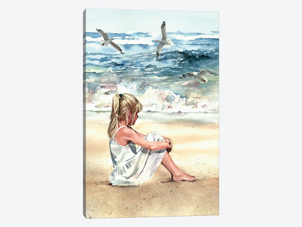 Beach Breeze by Judith Stein 1-piece Canvas Wall Art