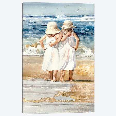 Beach Skippers Canvas Print #JDI179} by Judith Stein Canvas Print
