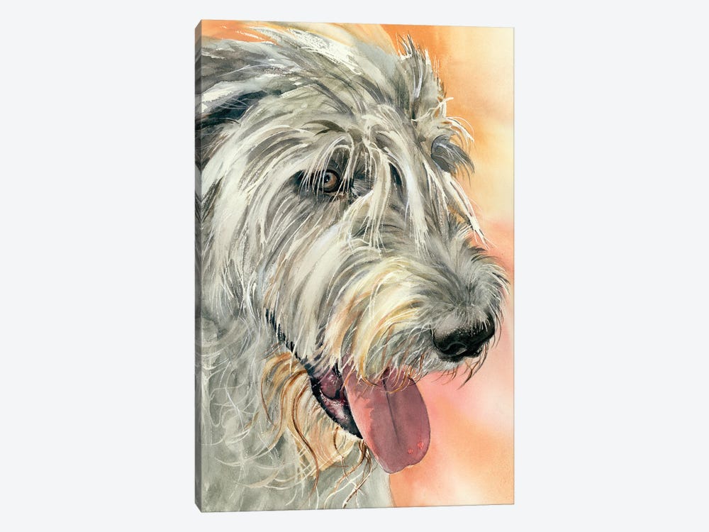 Irish Eyes - Irish Wolfhound by Judith Stein 1-piece Art Print