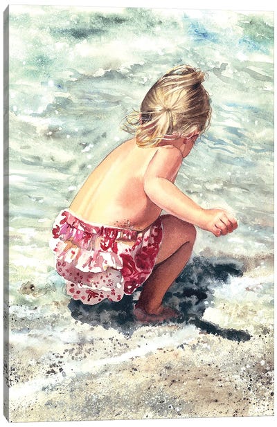 Sea Freedom Canvas Art Print - Judith Stein