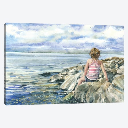 The Lookout Canvas Print #JDI219} by Judith Stein Canvas Wall Art