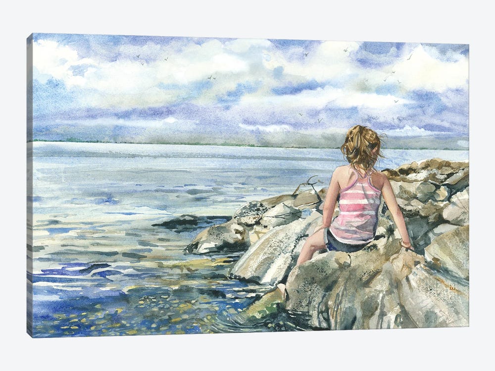 The Lookout by Judith Stein 1-piece Canvas Print