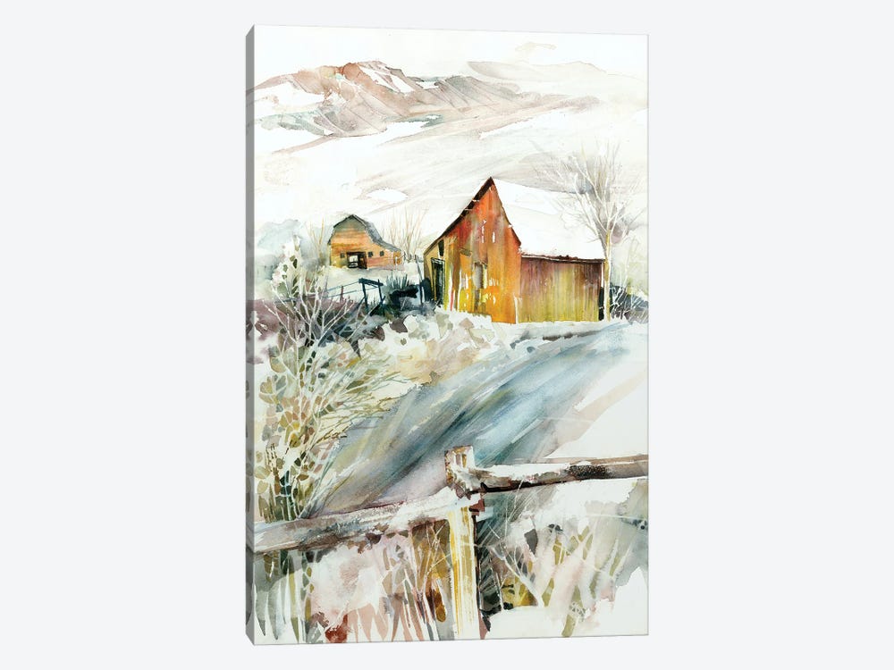 First Snow - Colorado Landscape by Judith Stein 1-piece Art Print