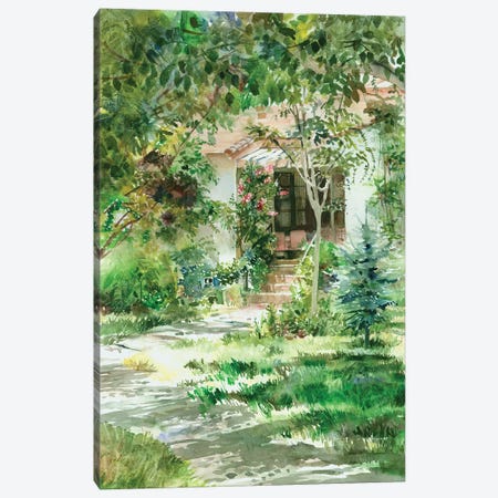Hidden Hacienda Landscape Canvas Print #JDI253} by Judith Stein Canvas Art