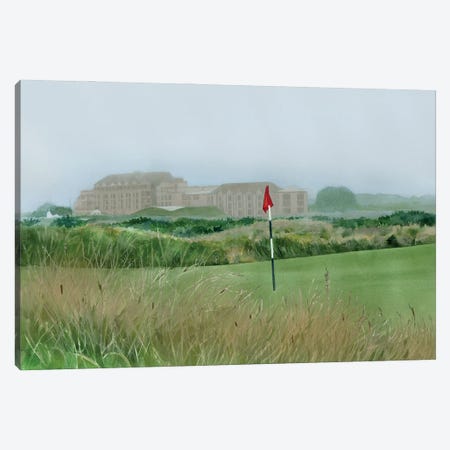 St Andrews Old Course Hotel Canvas Print #JDI258} by Judith Stein Canvas Wall Art