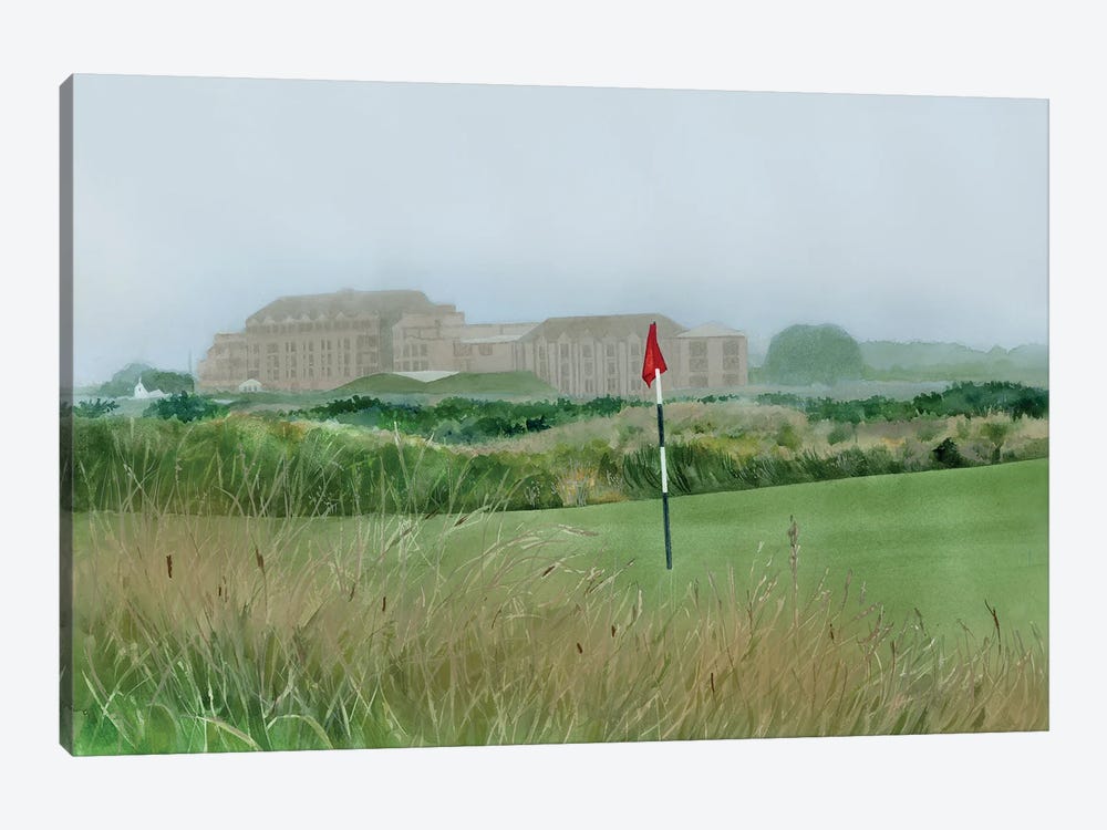 St Andrews Old Course Hotel by Judith Stein 1-piece Canvas Artwork