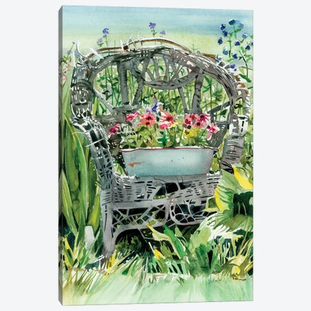 The Chair Rests Canvas Print #JDI295} by Judith Stein Art Print