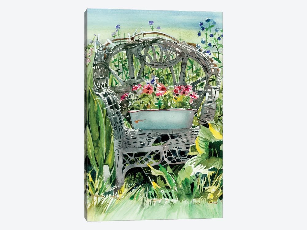The Chair Rests by Judith Stein 1-piece Canvas Art Print
