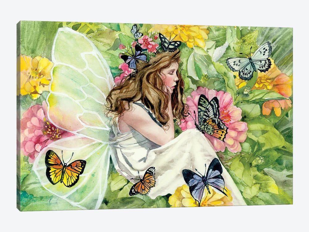 Fairy Thoughts by Judith Stein 1-piece Canvas Artwork
