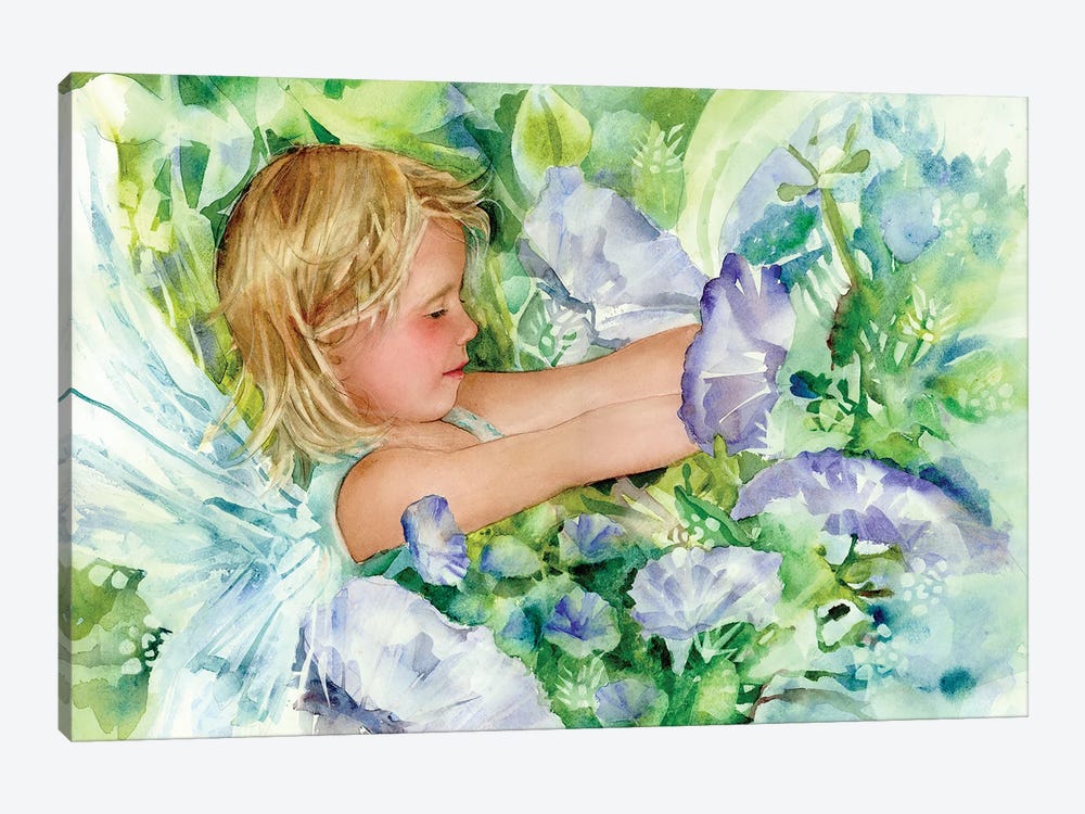 Flower Fairy by Judith Stein 1-piece Canvas Art Print