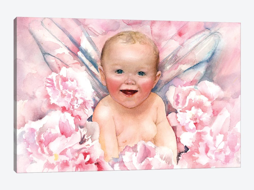 Littlest Fairy by Judith Stein 1-piece Canvas Artwork