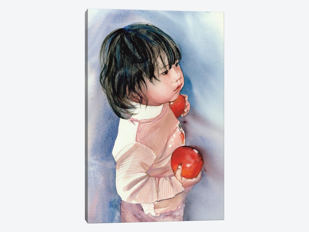An Apple In The Hand by Judith Stein 1-piece Art Print