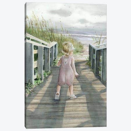 Hanging With Hannah Canvas Print #JDI325} by Judith Stein Art Print
