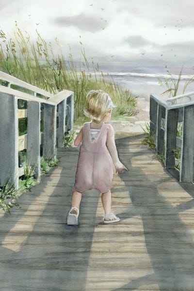 Contemporary Coastal: Hanging With Hannah by Judith Stein