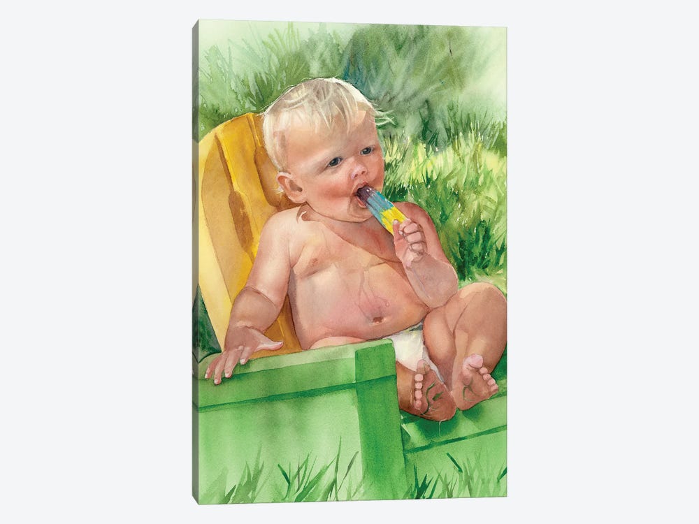 It's A Popsicle by Judith Stein 1-piece Canvas Artwork
