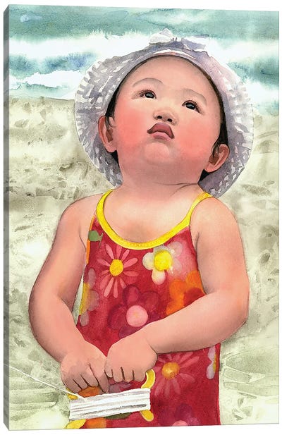 Look Up In The Sky Canvas Art Print - Judith Stein