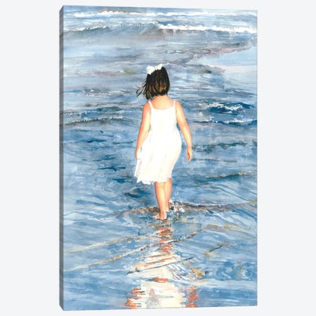 Ready For Wading Canvas Print #JDI340} by Judith Stein Canvas Wall Art