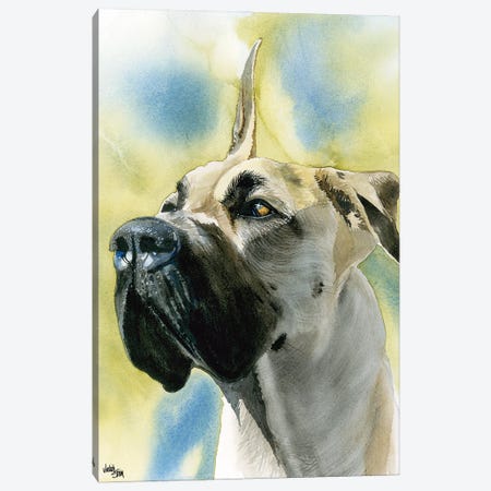 Deutsche Dogge - Great Dane  Canvas Print #JDI50} by Judith Stein Canvas Print