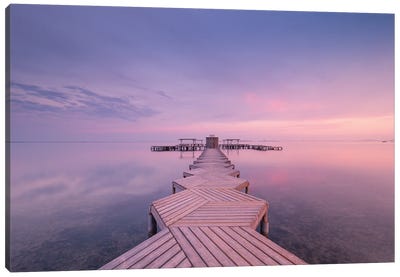 The Pier Canvas Art Print