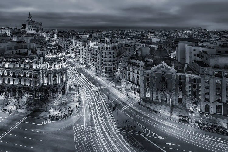 Madrid City Lights