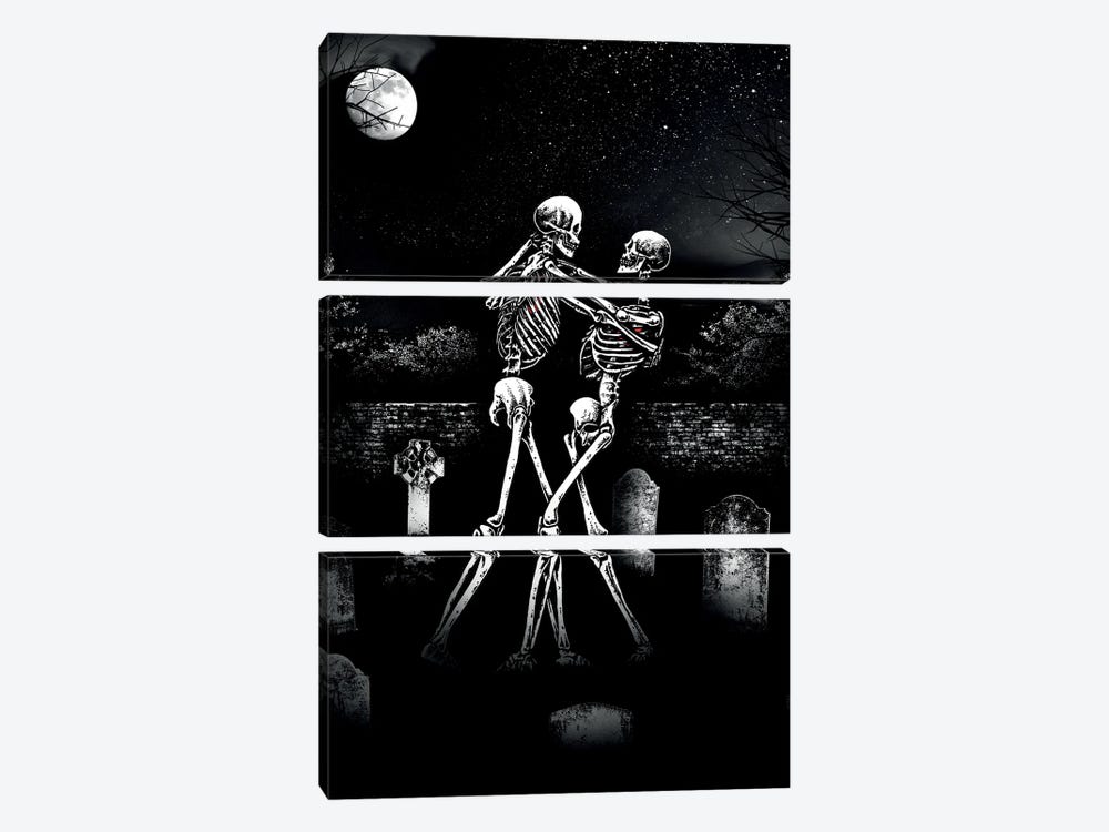 Dance The Night Away by Junaid Mortimer 3-piece Canvas Art