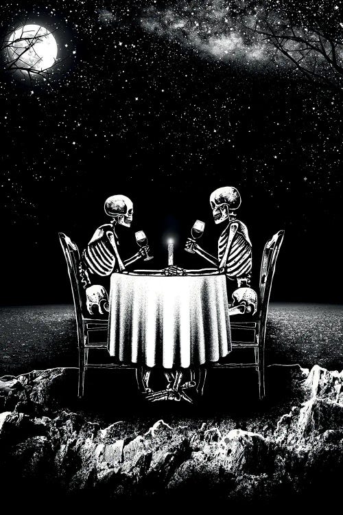 Dinner For Two by Junaid Mortimer wall art