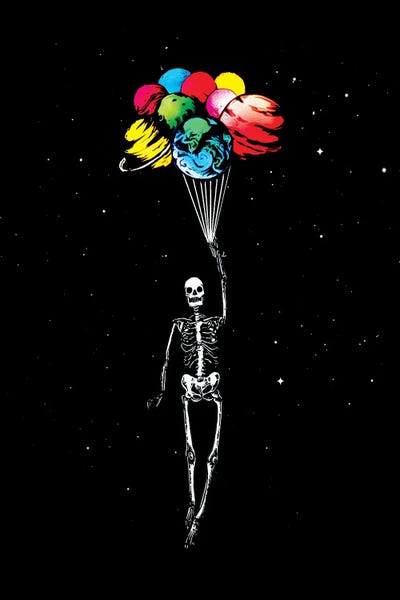 Balloons: Floating Away by Junaid Mortimer