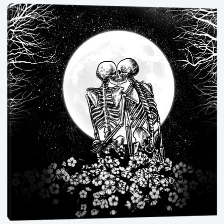 Love After Death Canvas Print #JDM34} by Junaid Mortimer Canvas Artwork