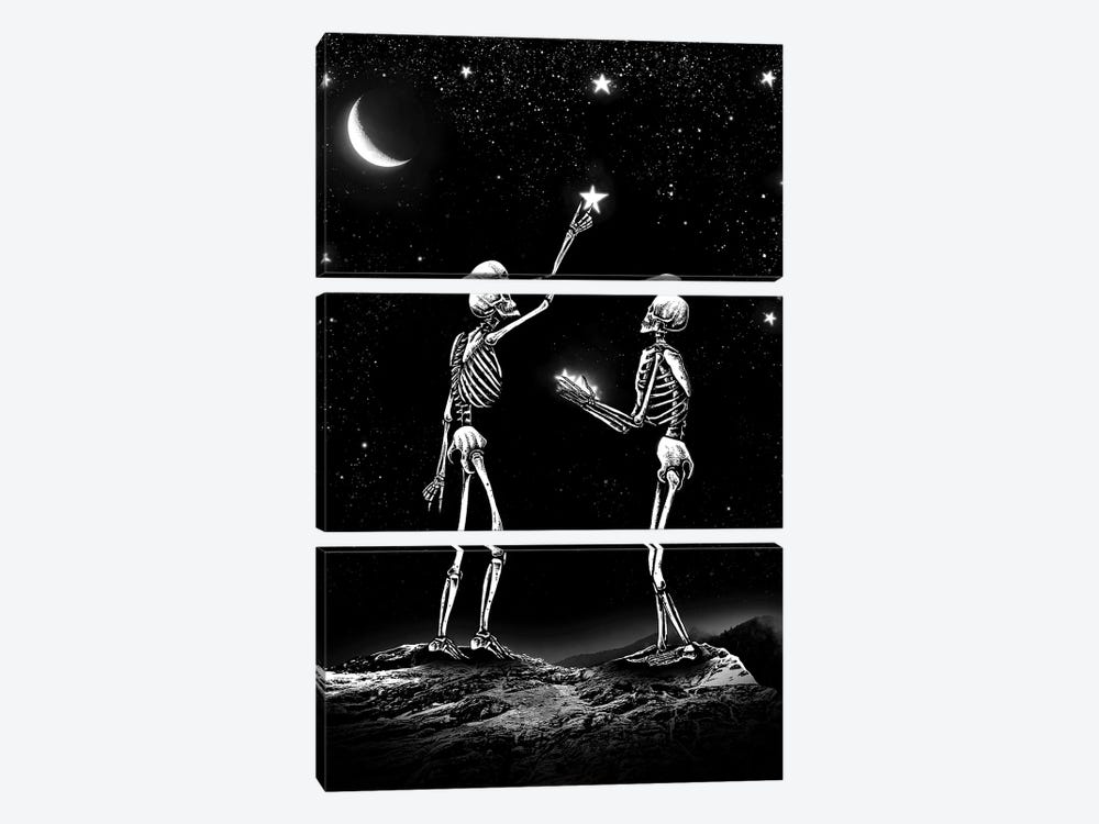 Lucky Stars by Junaid Mortimer 3-piece Canvas Print