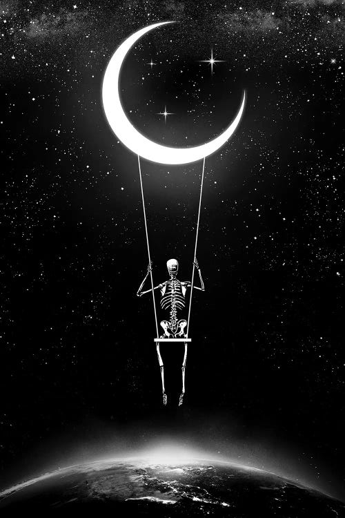Moonlight Swing by Junaid Mortimer wall art