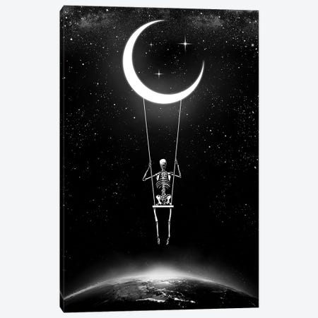 Moonlight Swing Canvas Print #JDM39} by Junaid Mortimer Canvas Art Print