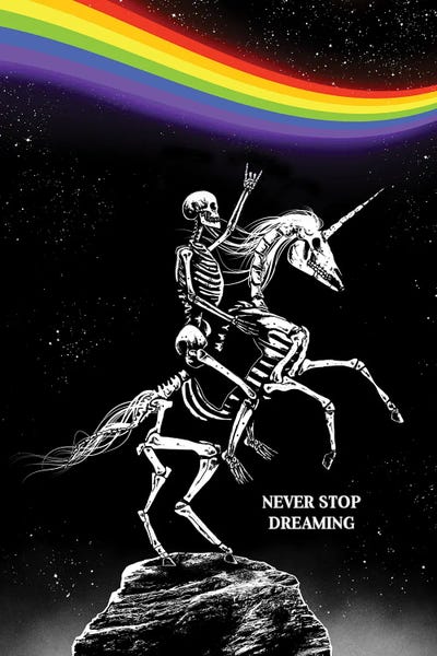Rainbows: Never Stop Dreaming by Junaid Mortimer