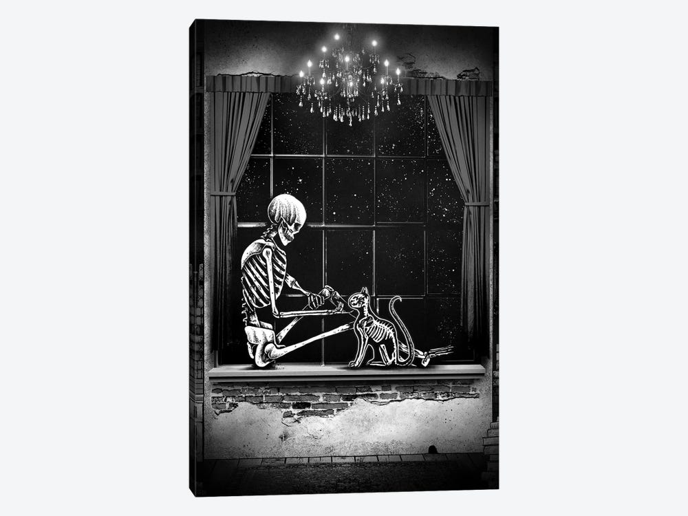 Nine Lives And More With You Pt II by Junaid Mortimer 1-piece Canvas Print