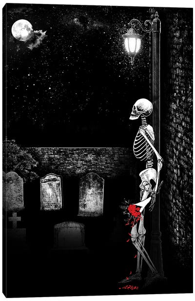 See You On The Other Side Canvas Art Print - Junaid Mortimer