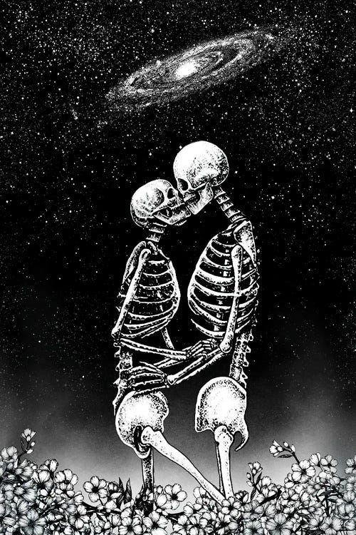 The Lovers by Junaid Mortimer wall art