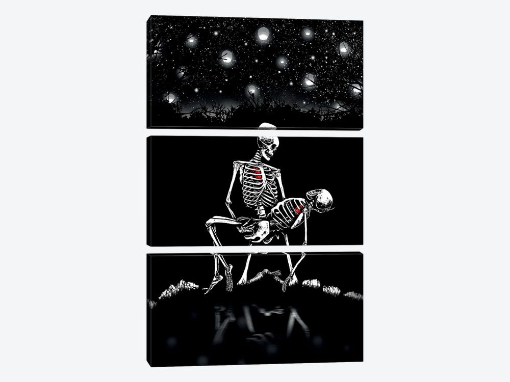 The Perfect Ending by Junaid Mortimer 3-piece Canvas Art