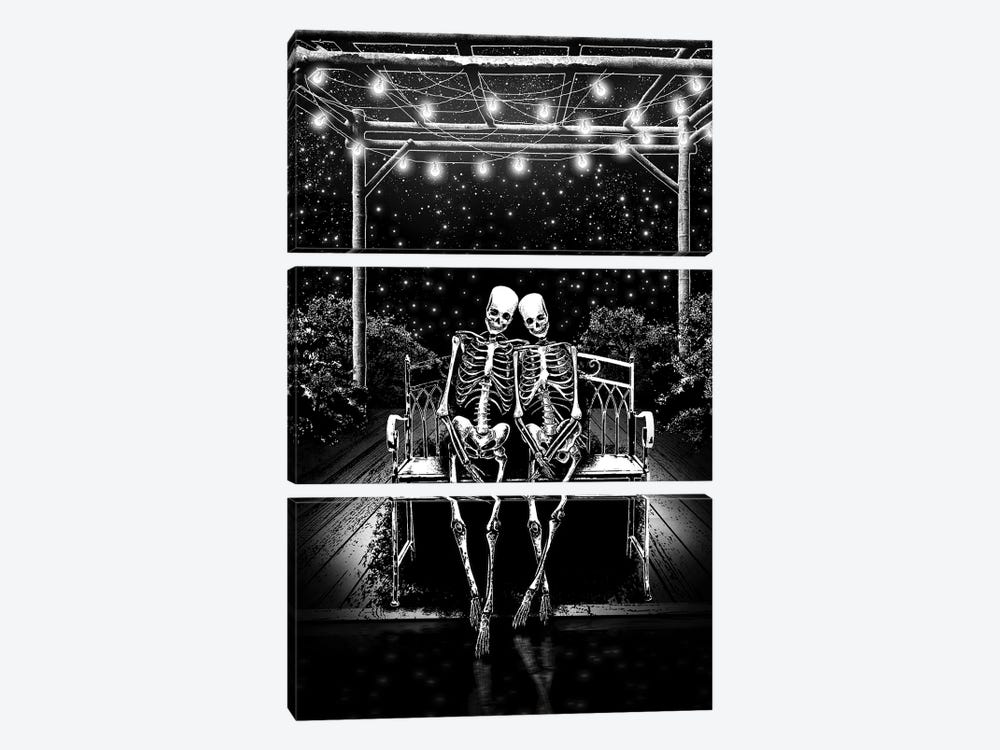 You And Me by Junaid Mortimer 3-piece Canvas Wall Art