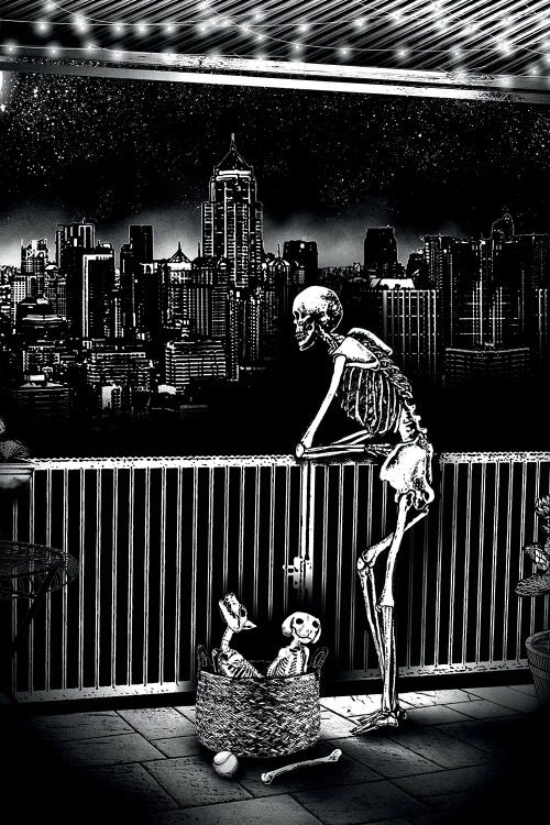 Bark At The Moon by Junaid Mortimer wall art