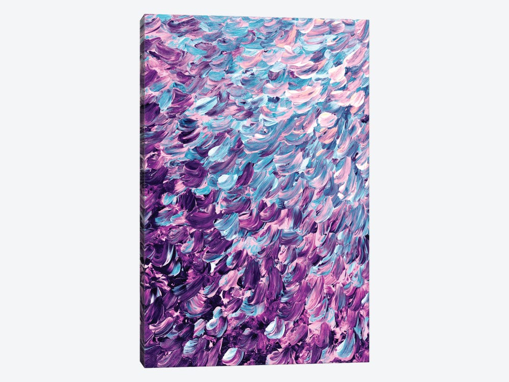 Frosted Feathers I by Julia Di Sano 1-piece Canvas Art