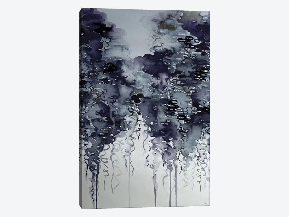 Midnight Showers by Julia Di Sano 1-piece Canvas Print