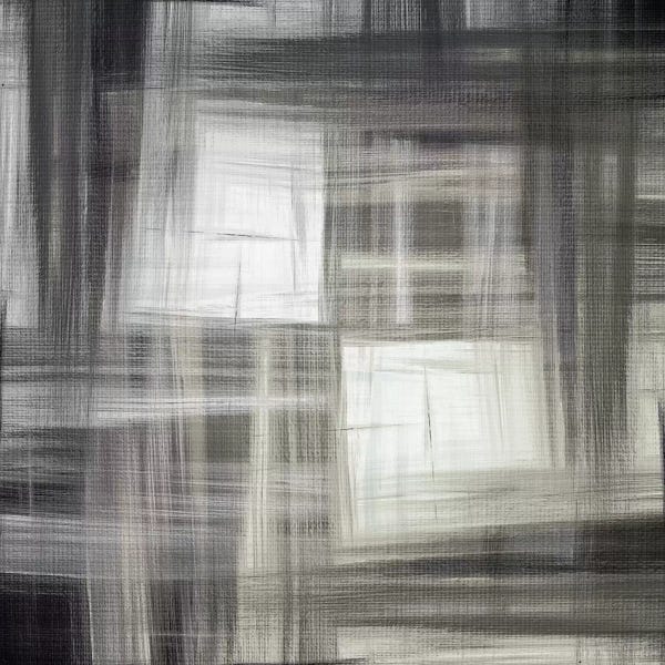 Julia Di Sano: Tartan Crosshatch VI by Julia Di Sano