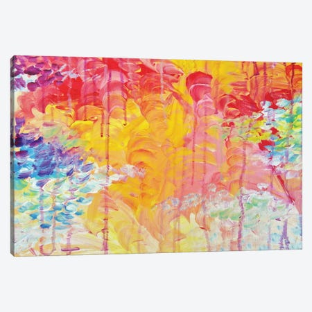 Sun Showers Canvas Print #JDS148} by Julia Di Sano Canvas Art Print