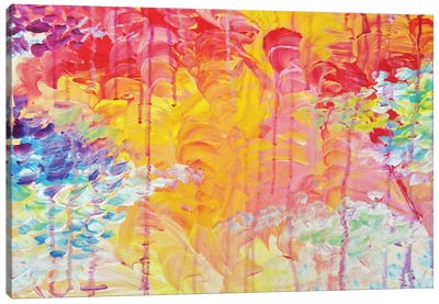 Sun Showers Canvas Art Print - Julia Di Sano